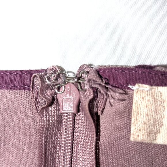 Altar’d State | Plum Purple Apololina Lace Mesh Overlay Maxi Dress | Size Small - Picture 15 of 16